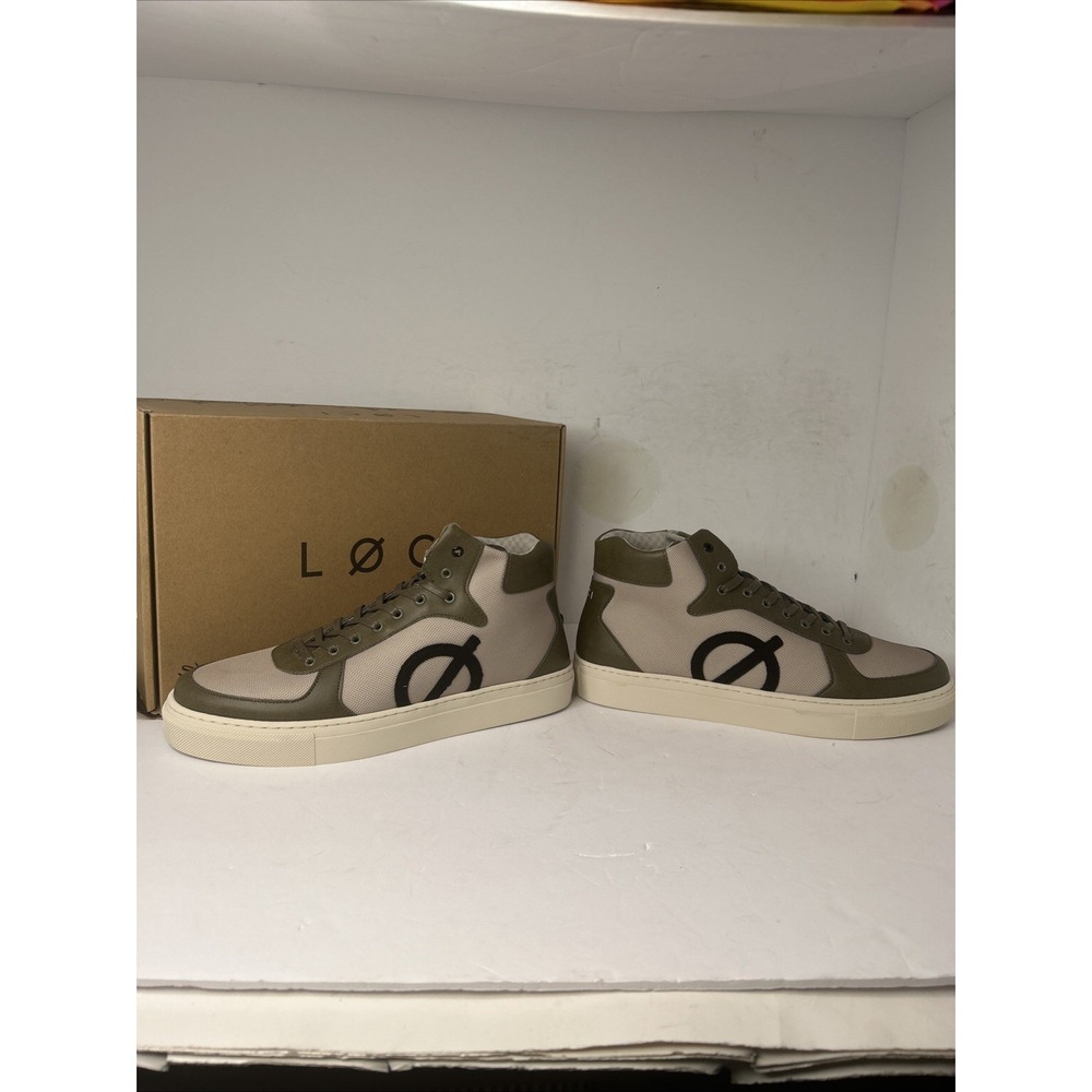 LOCI‎ VEGAN ELEVEN TRAINER Green KHAKI EU43 US W11 M10 NEW IN BOX - Picture 7 of 10